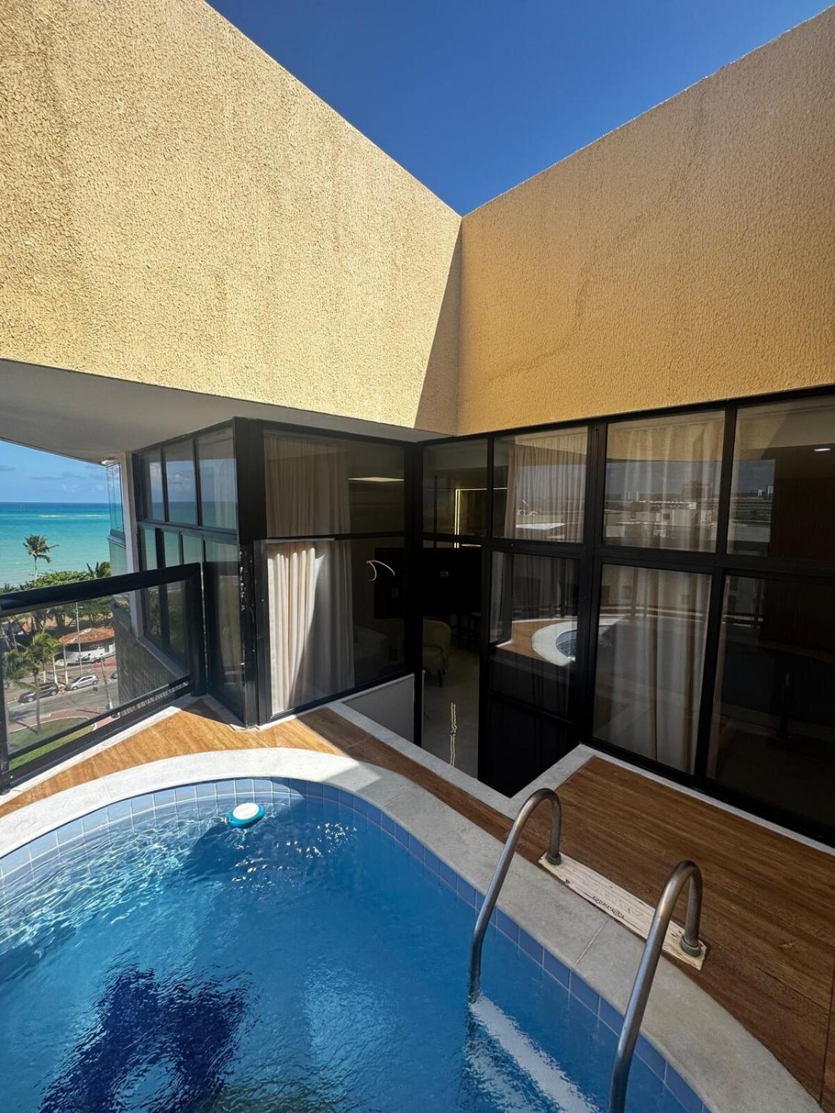 Cobertura Com Dois Quartos - Piscina Privativa- Beira Mar Apartment *